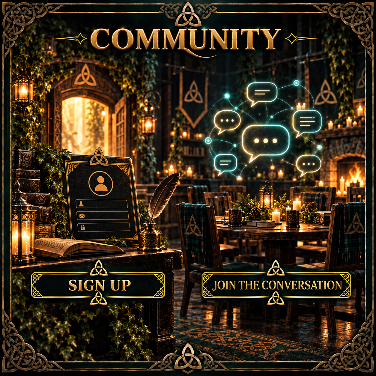Celtic Community gathering