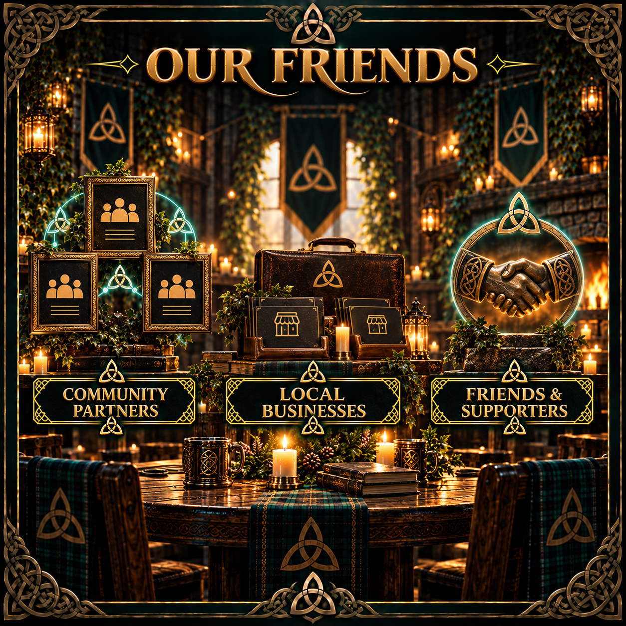 Celtic Friends and Partners showcase